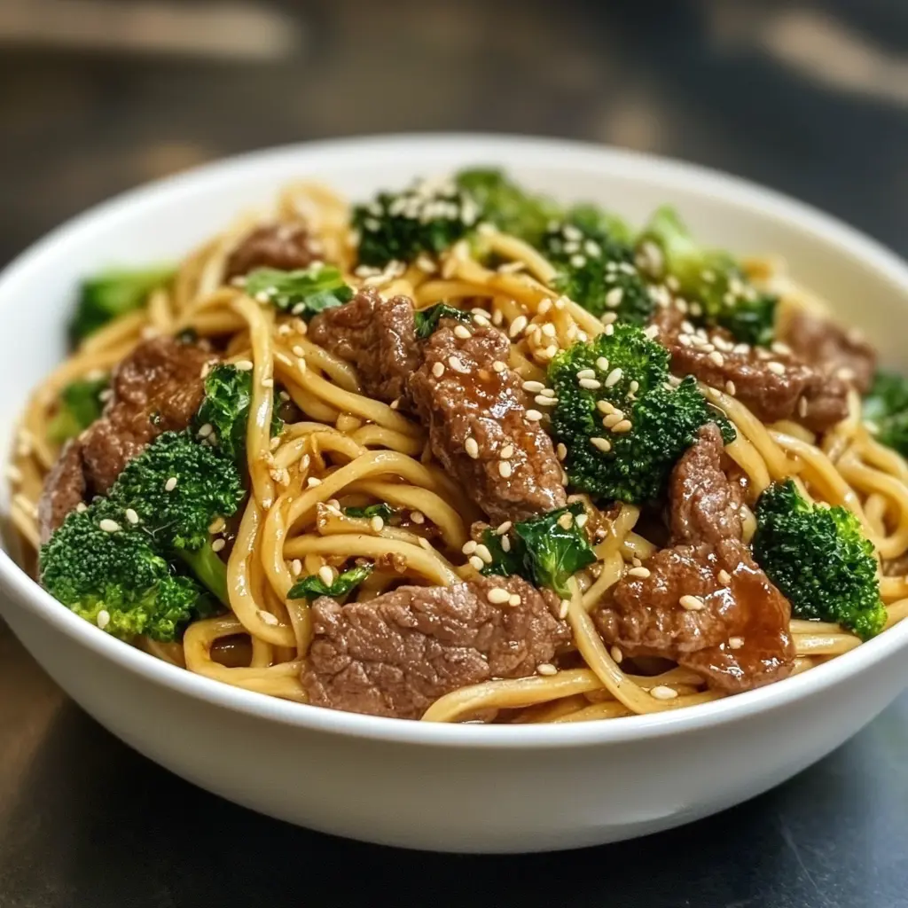 Beef Garlic Noodles