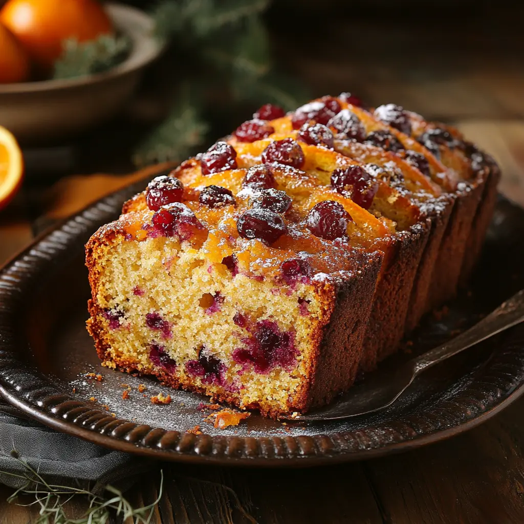 Cranberry Orange Bread