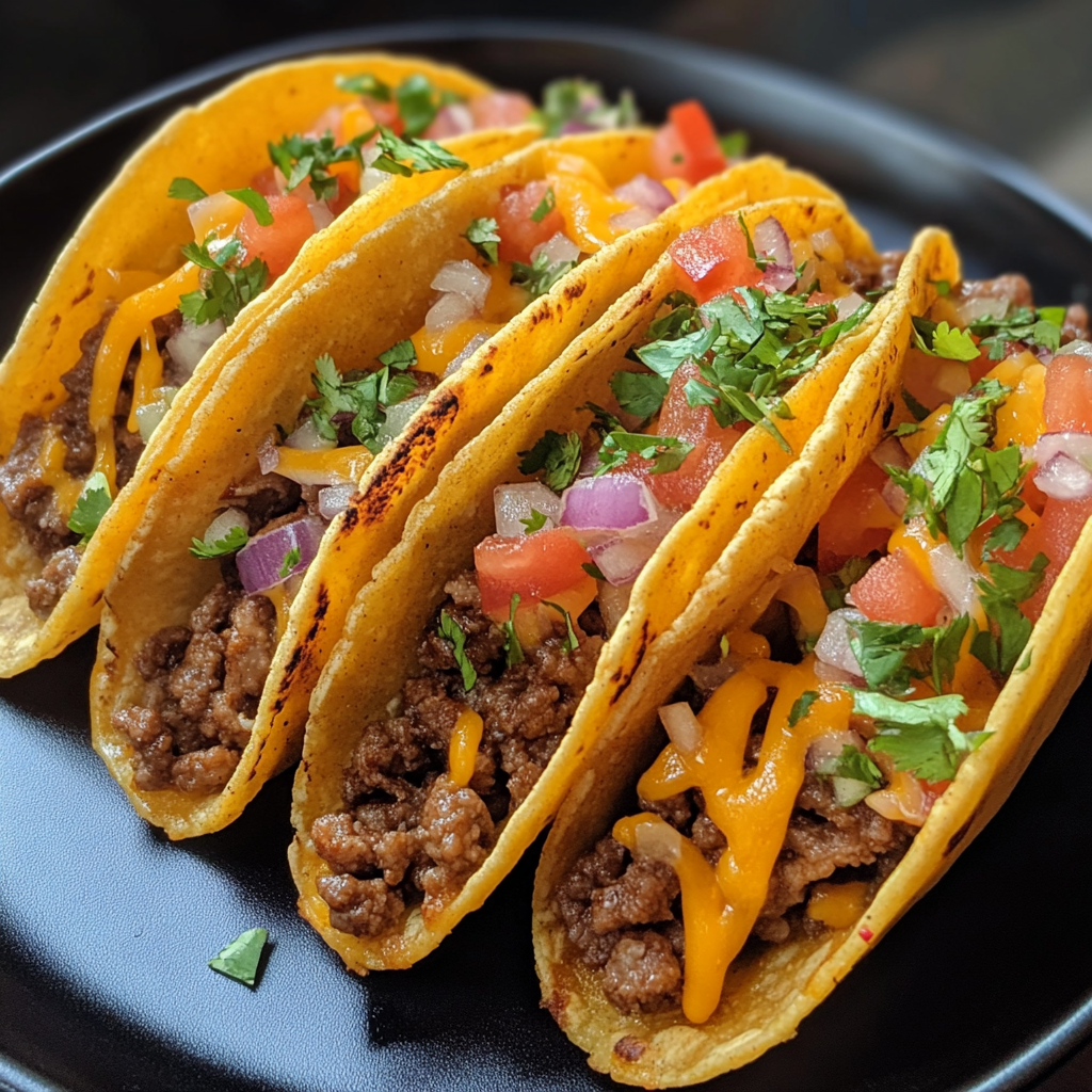 Beef and Cheese Mini Tacos