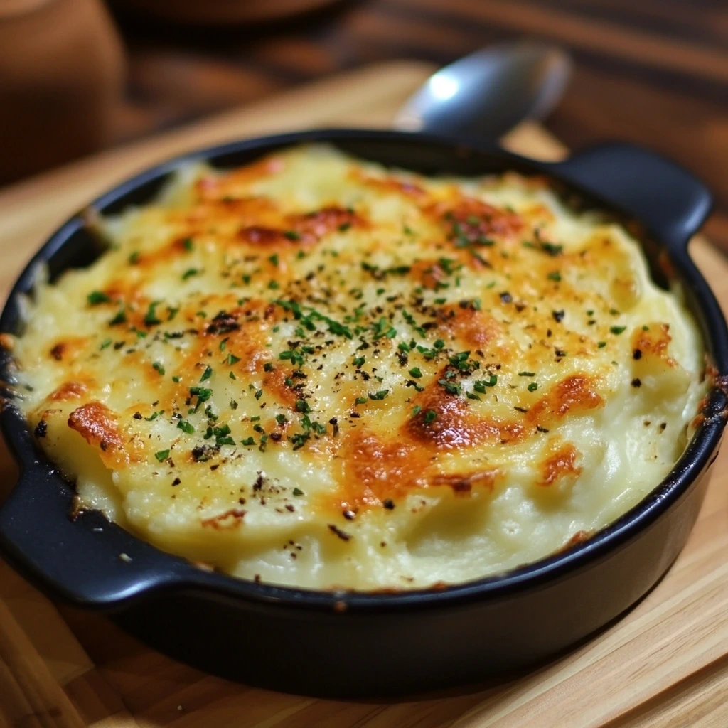 Cheesy Garlic Mashed Potatoes