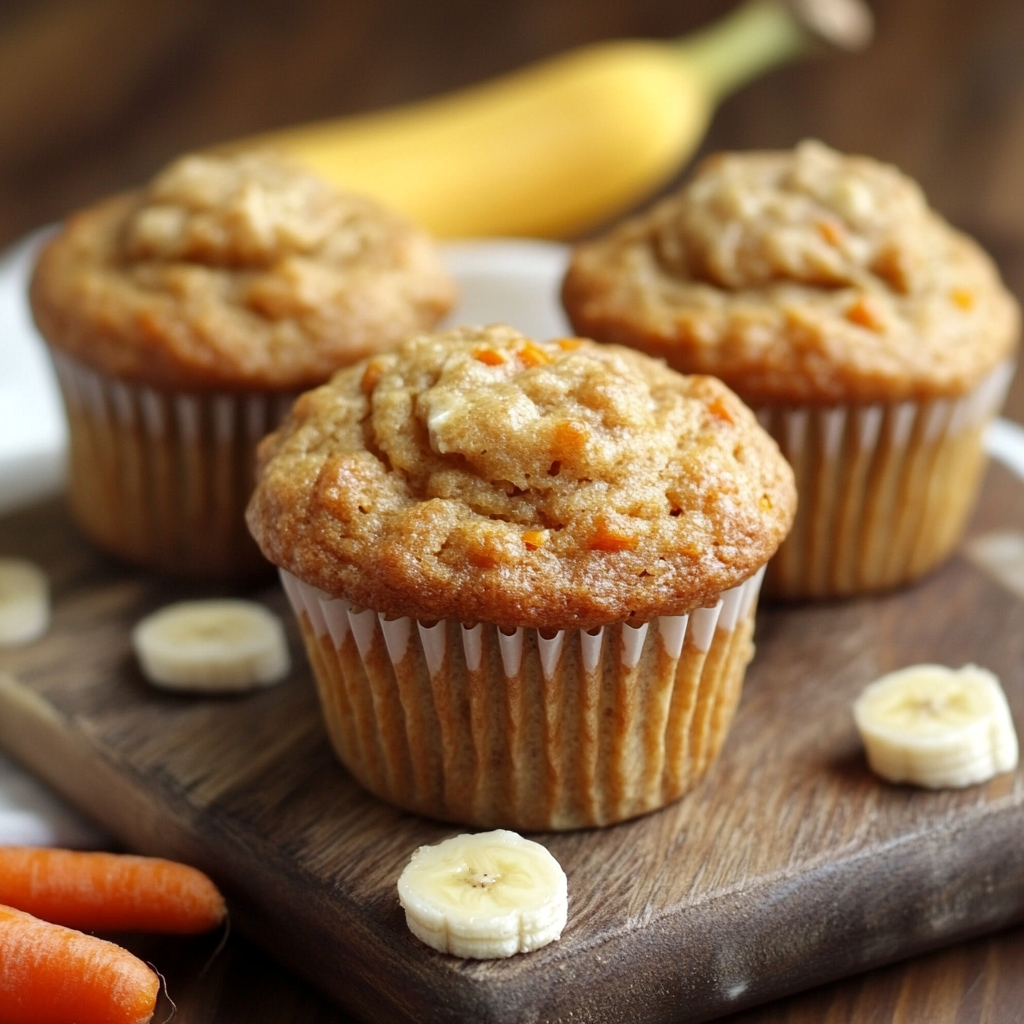 Banana Carrot Muffins