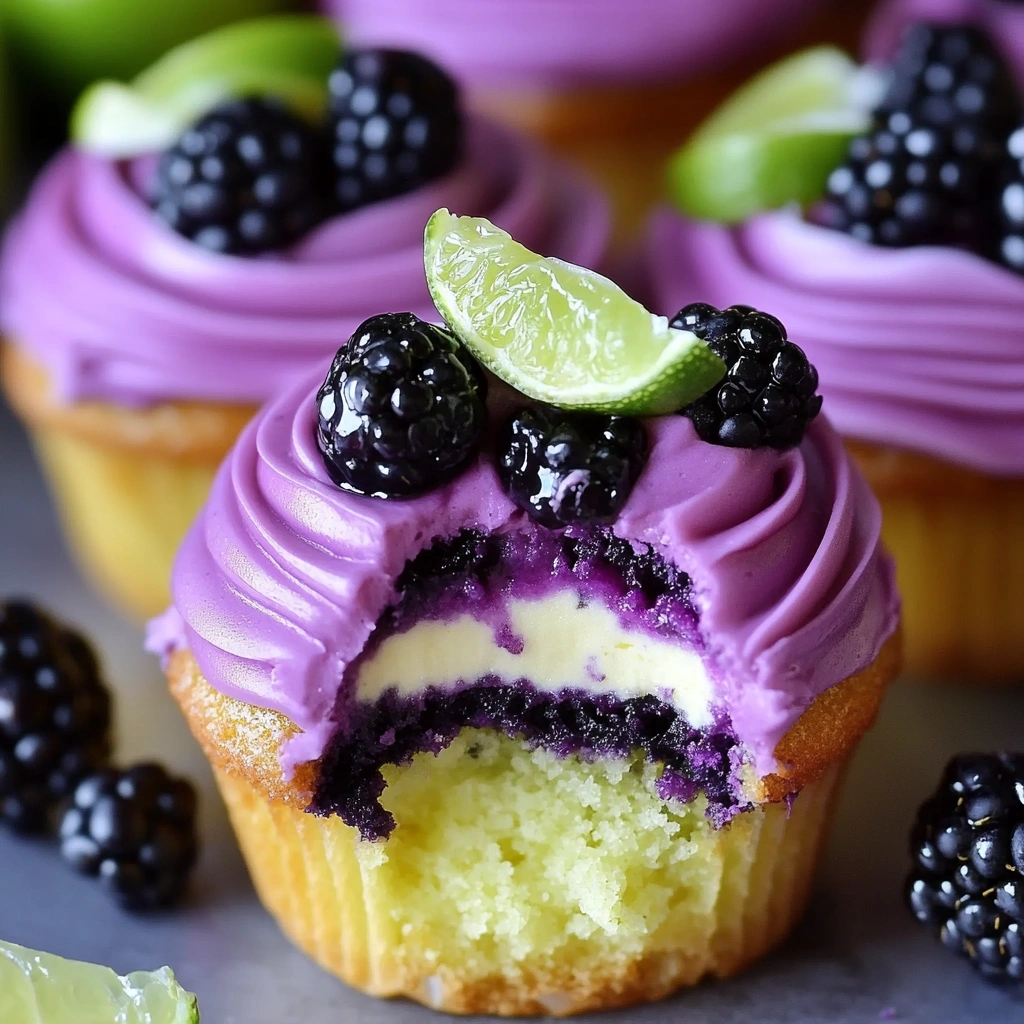 Blackberry lime cheesecake