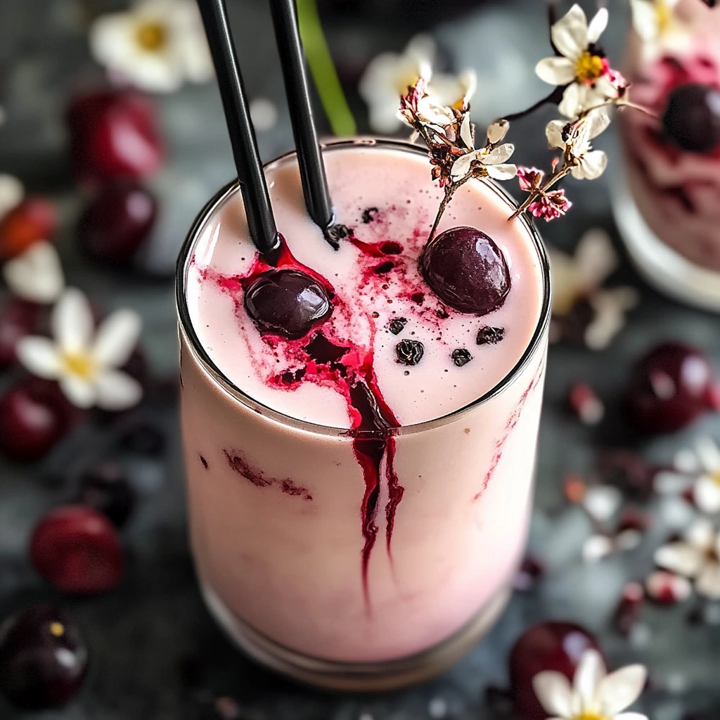 Cherry Earl Grey Milk Tea