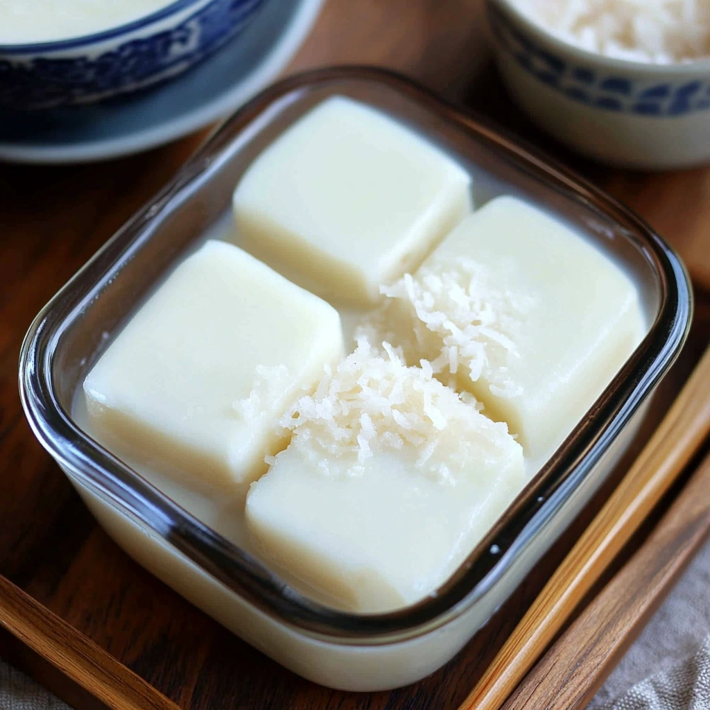 Chinese Coconut Pudding