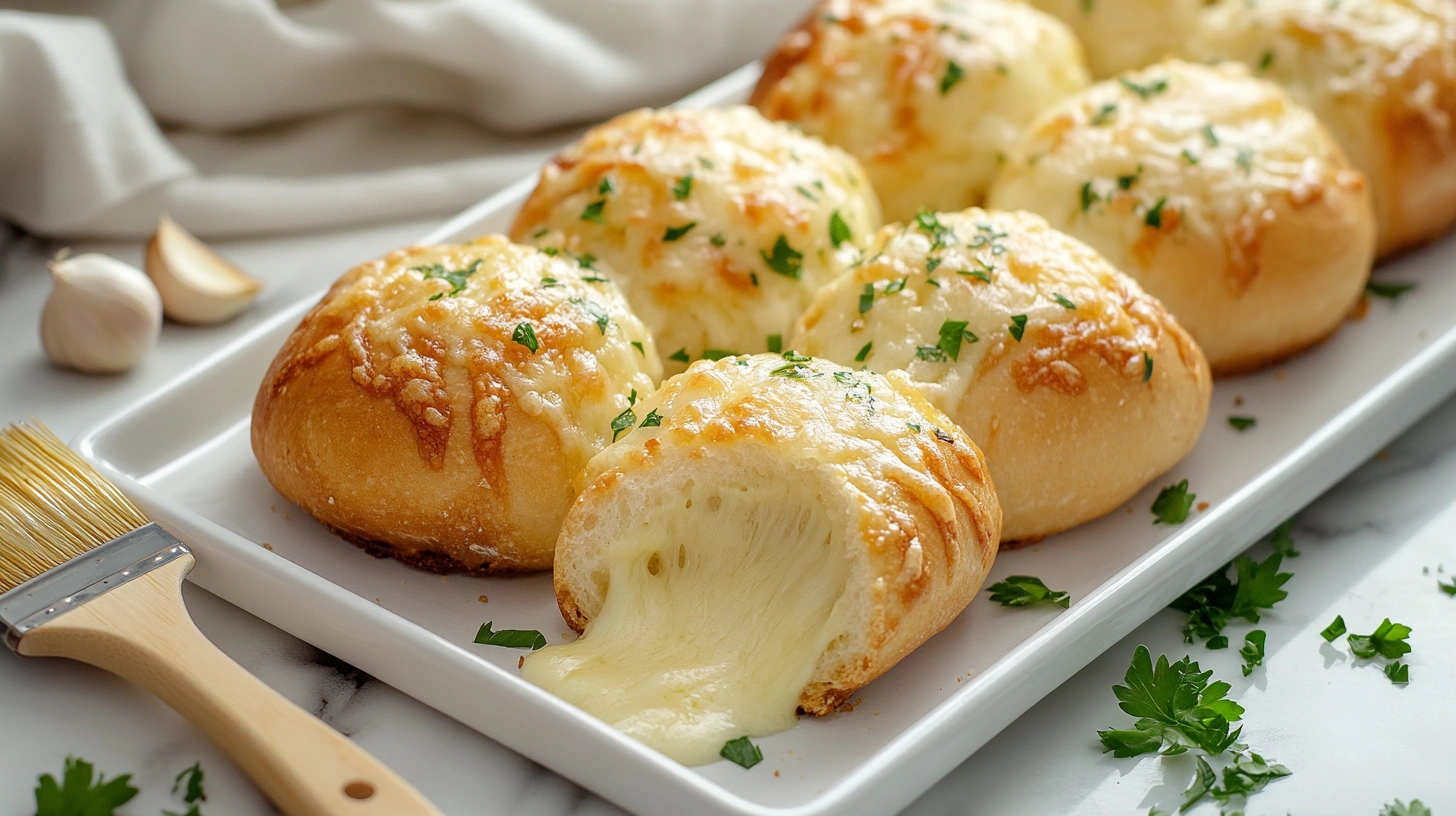 Garlic Cheese Bombs Recipe