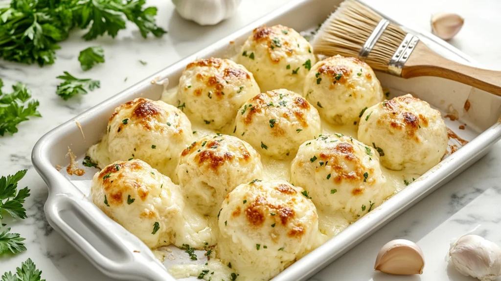 Garlic Cheese Bombs Recipe