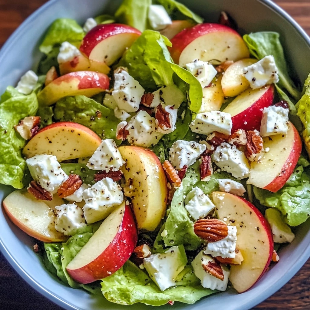 Honeycrisp Apple and Feta Salad