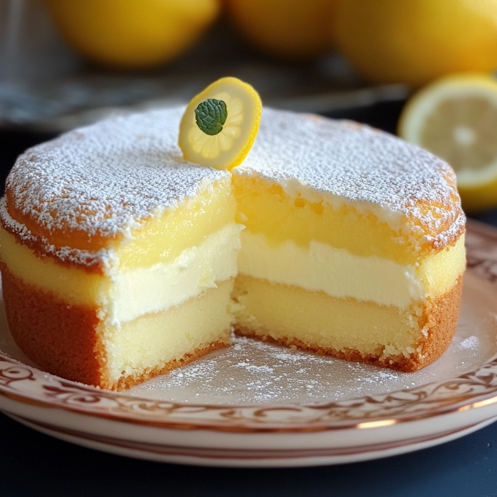 Lemon Custard Cake
