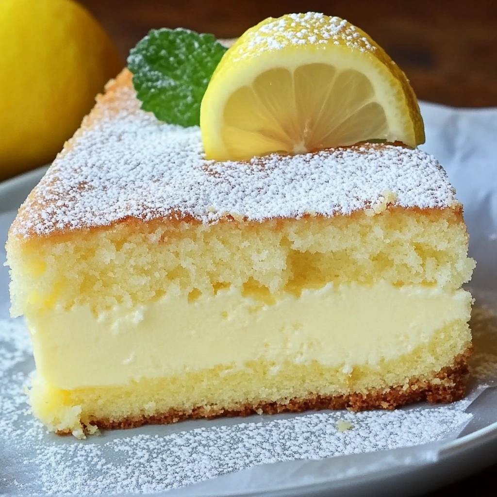 Lemon Custard Cake