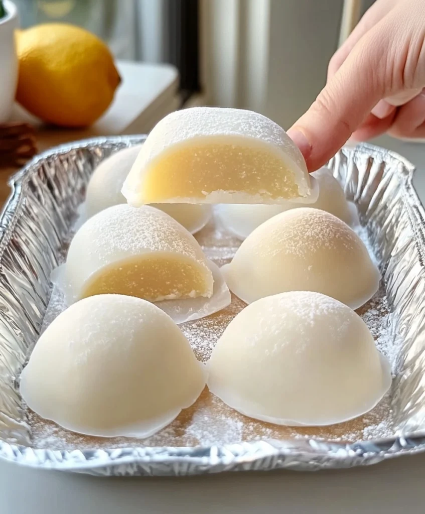 Lemon Mochi