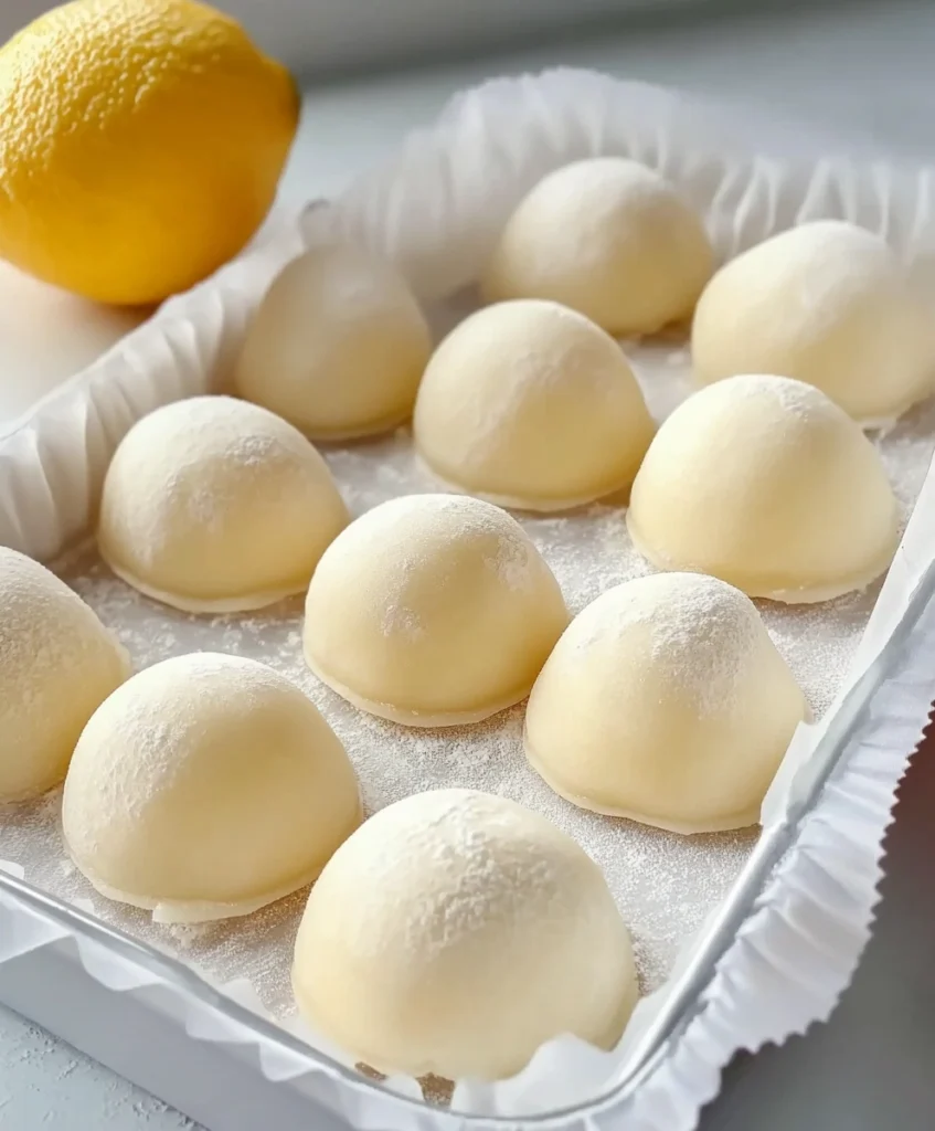 Lemon Mochi
