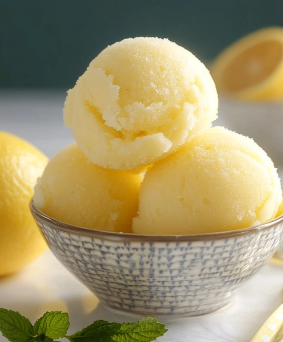 Lemonade Sorbet
