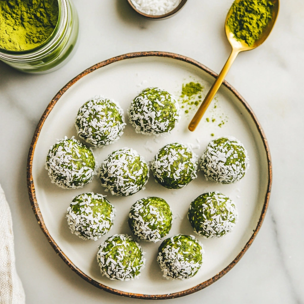Matcha Energy Balls