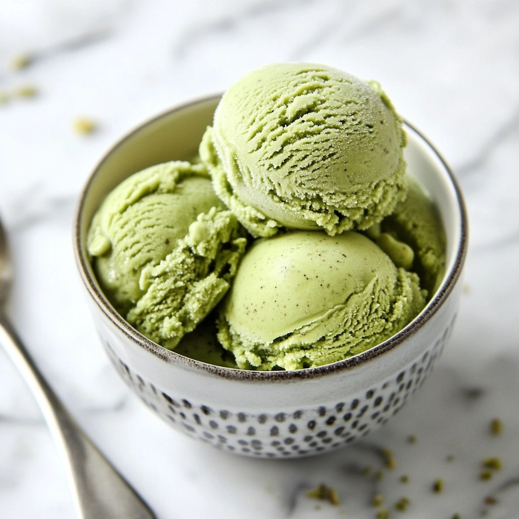 Matcha Green Tea Frozen Yogurt