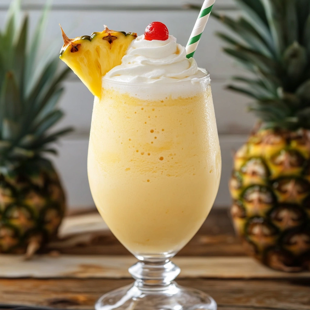 Pineapple Milkshake