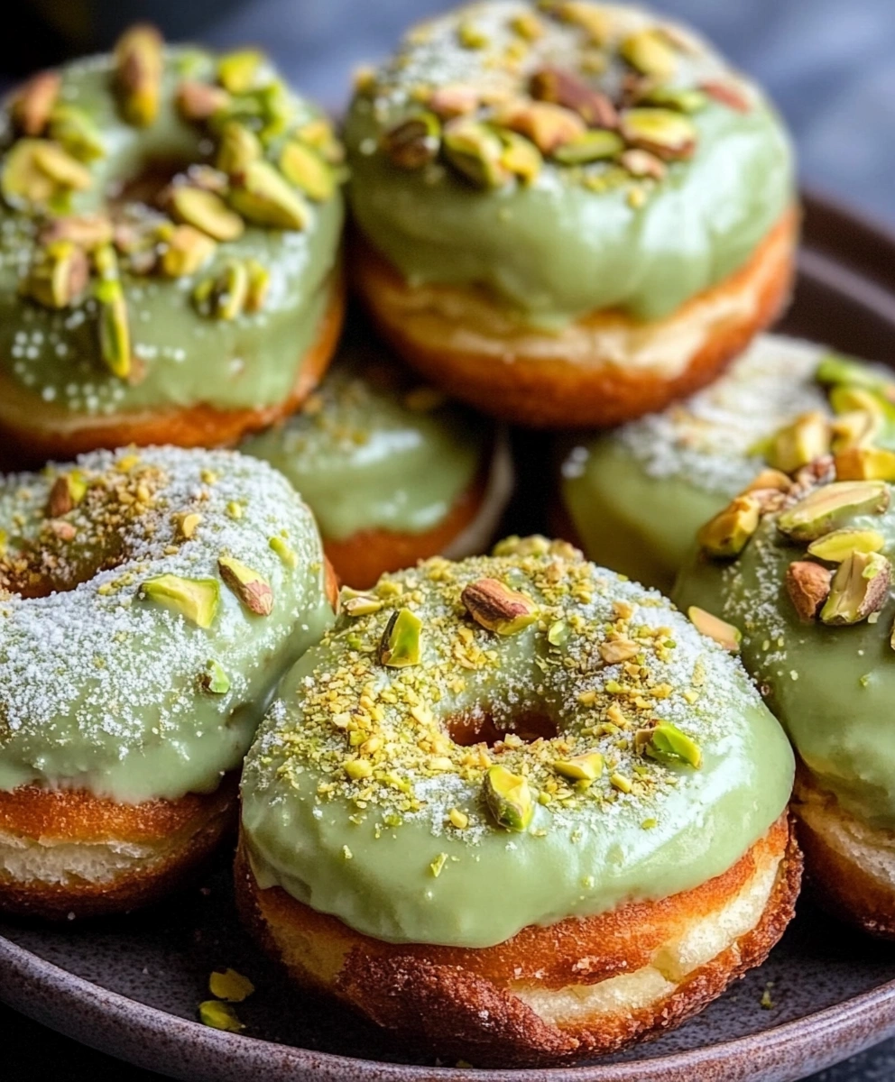 Pistachio Donuts