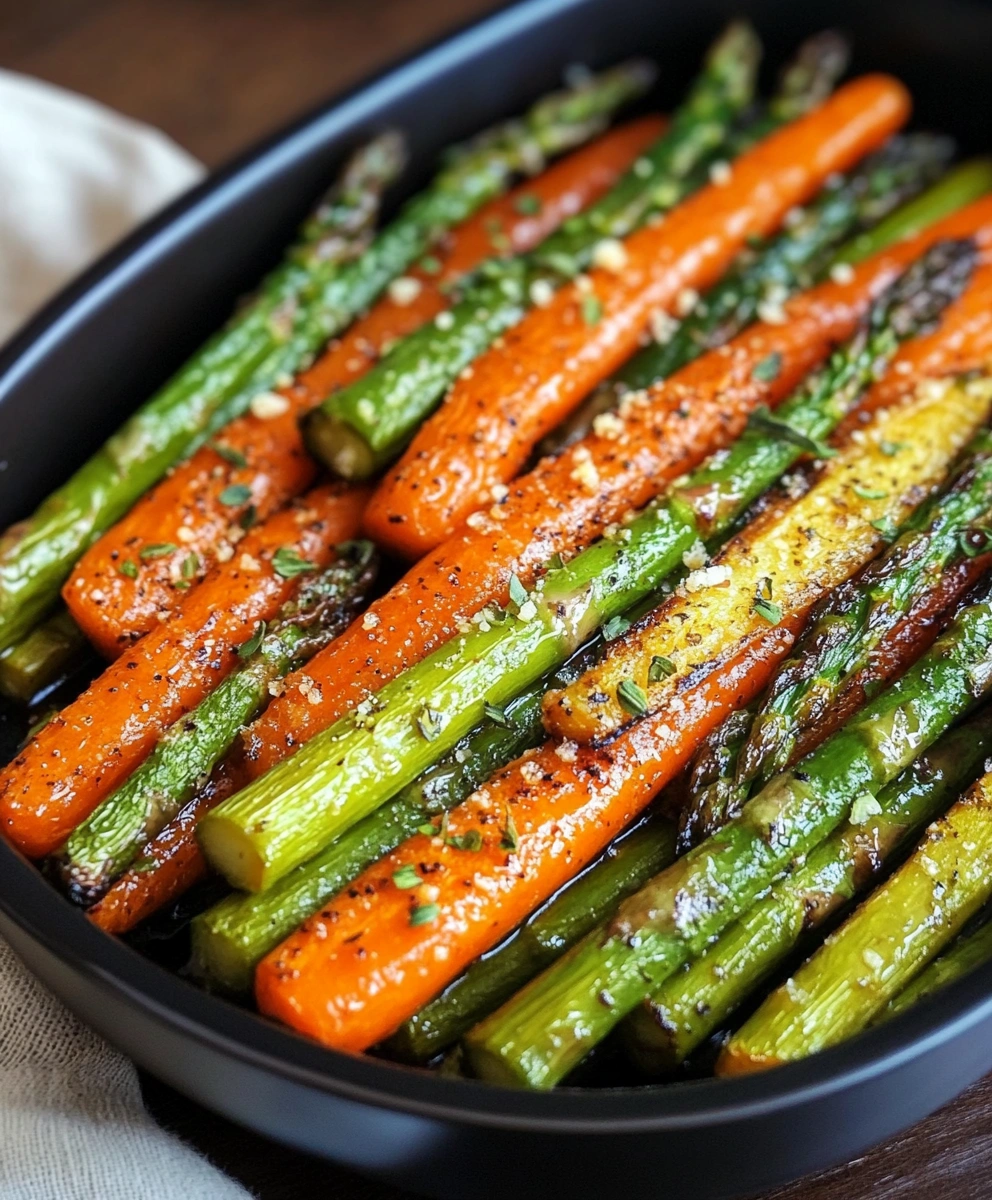 Roasted Asparagus & Carrots