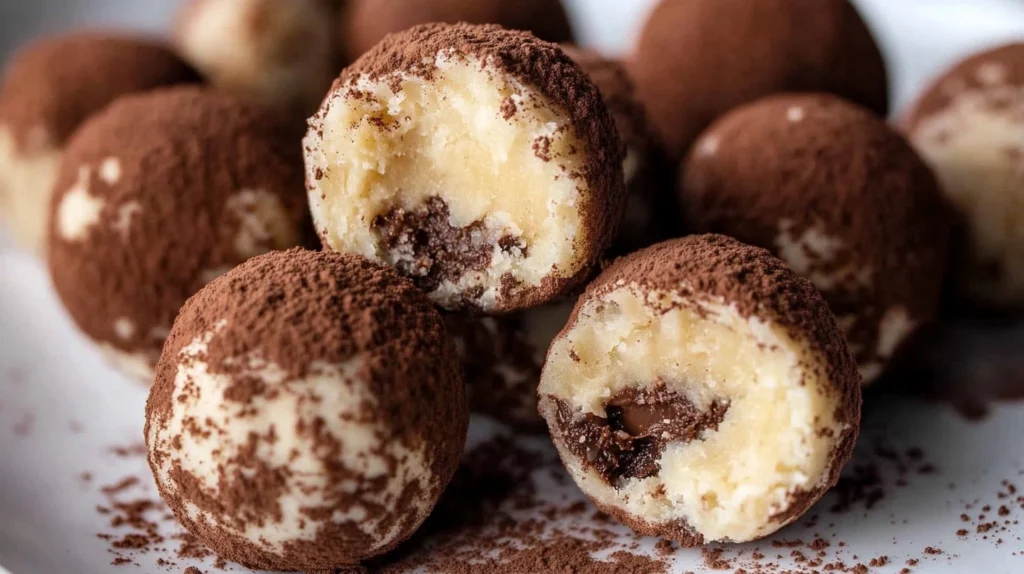 Tiramisu Truffle Balls