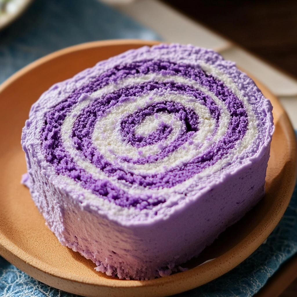 Ube Roll Cake