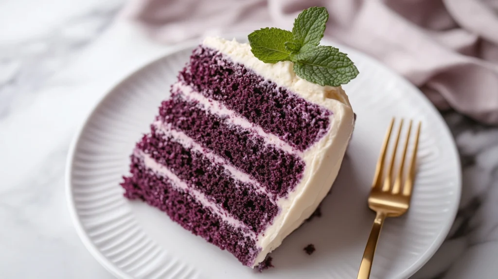 Royal Purple Velvet Cake