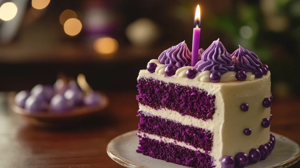 Royal Purple Velvet Cake