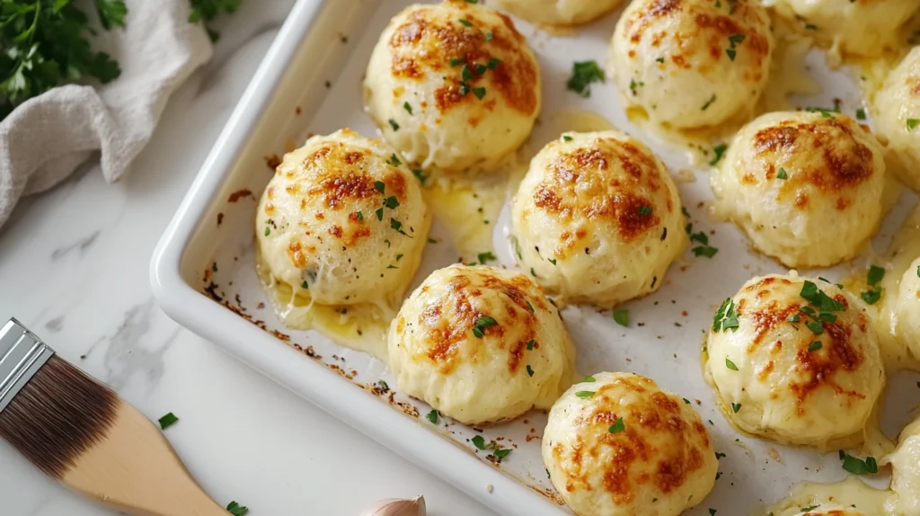 Garlic Cheese Bombs Recipe