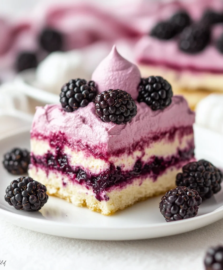 Blackberry Tiramisu