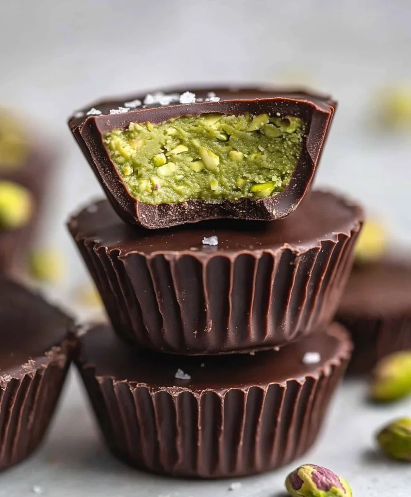 Chocolate Pistachio Cups