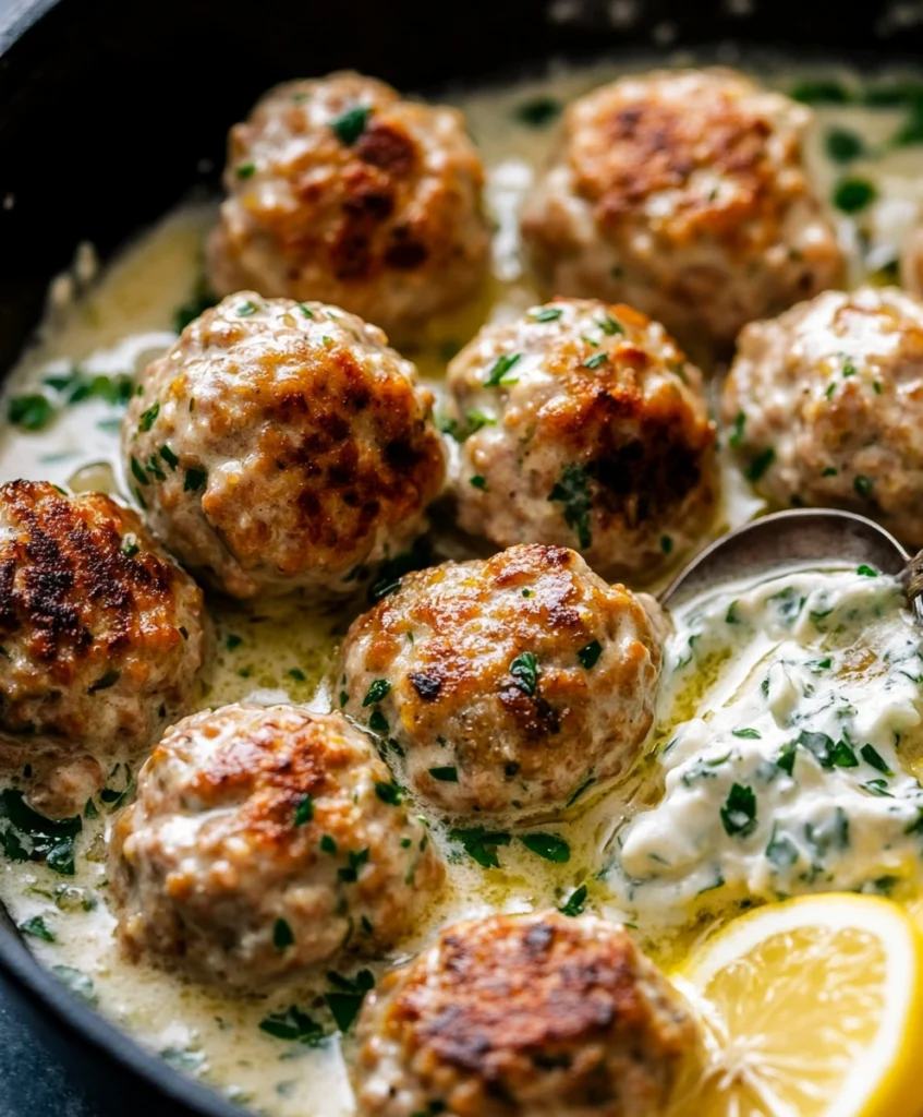 Greek Turkey Meatballs