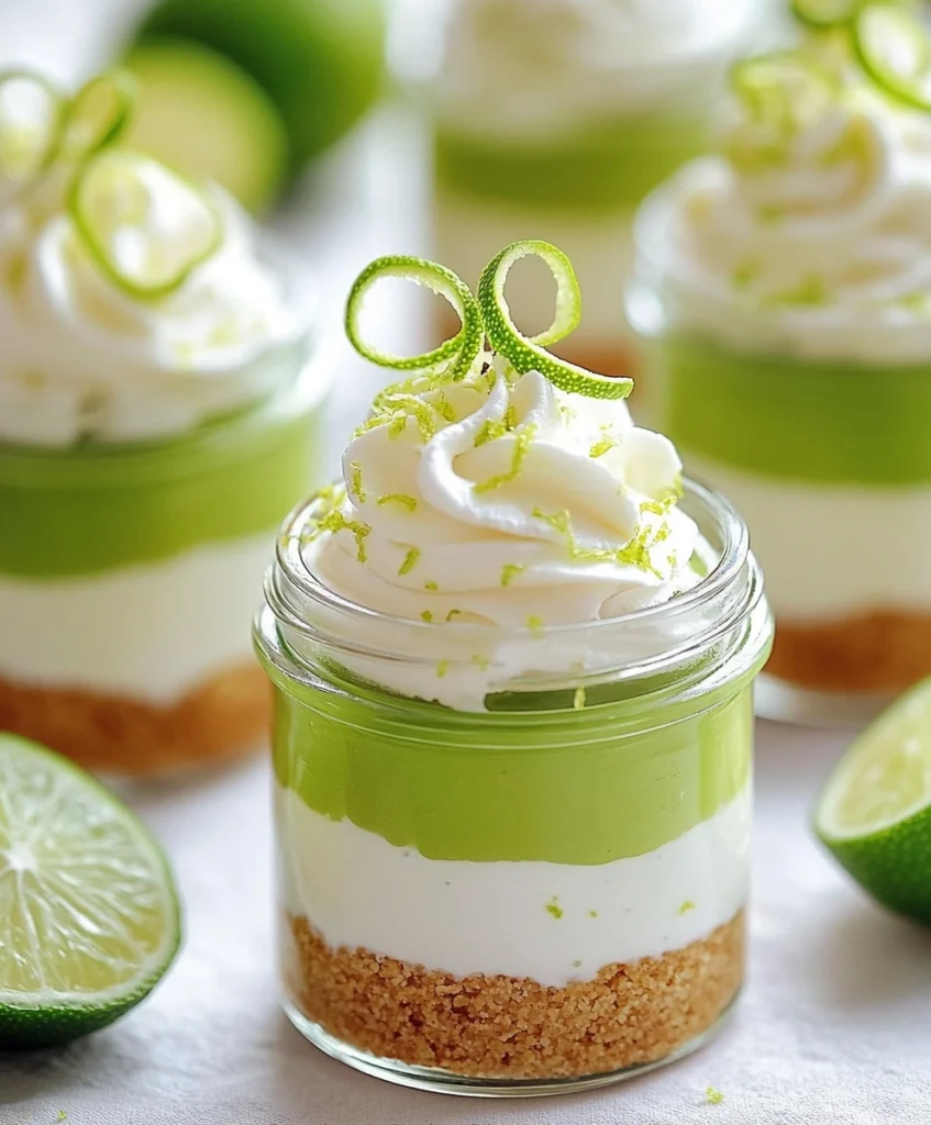 Key Lime Pie Mini Desserts