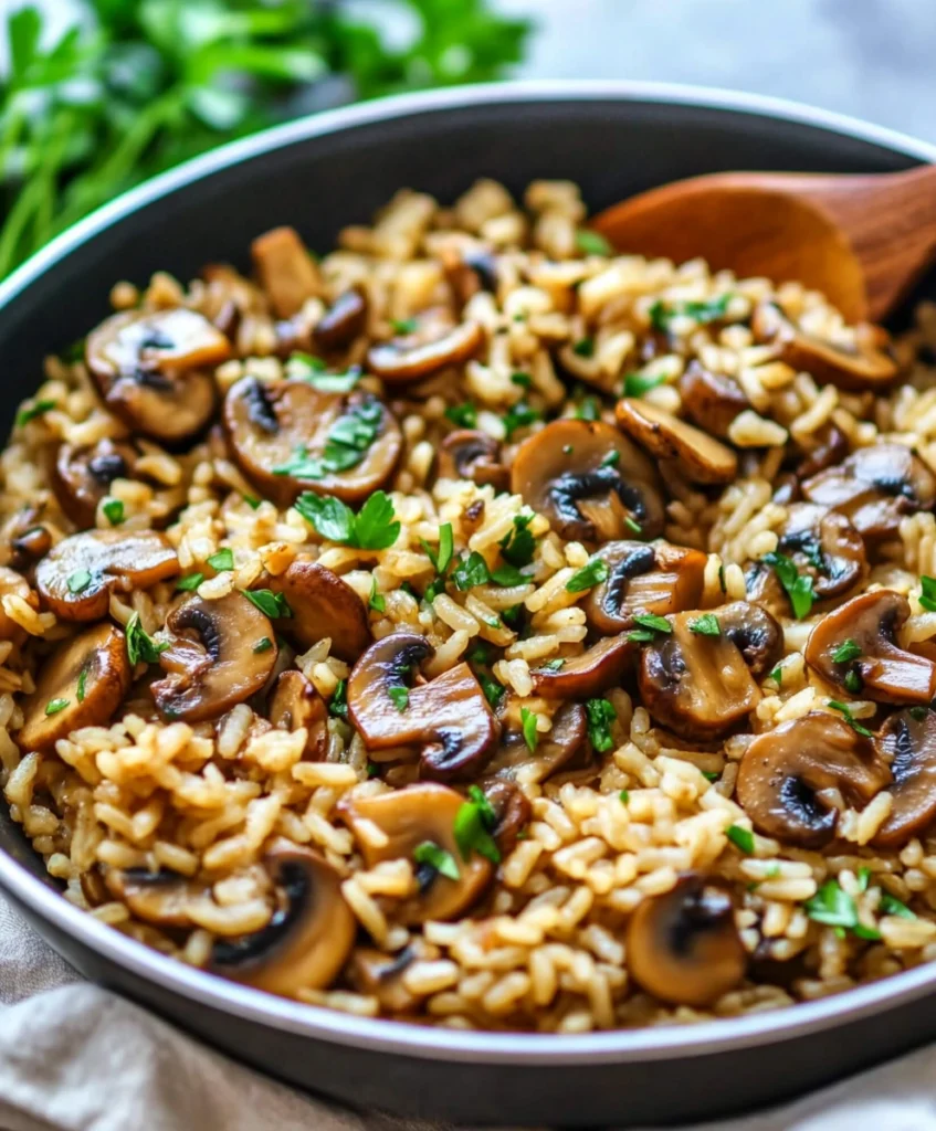 Mushroom Rice