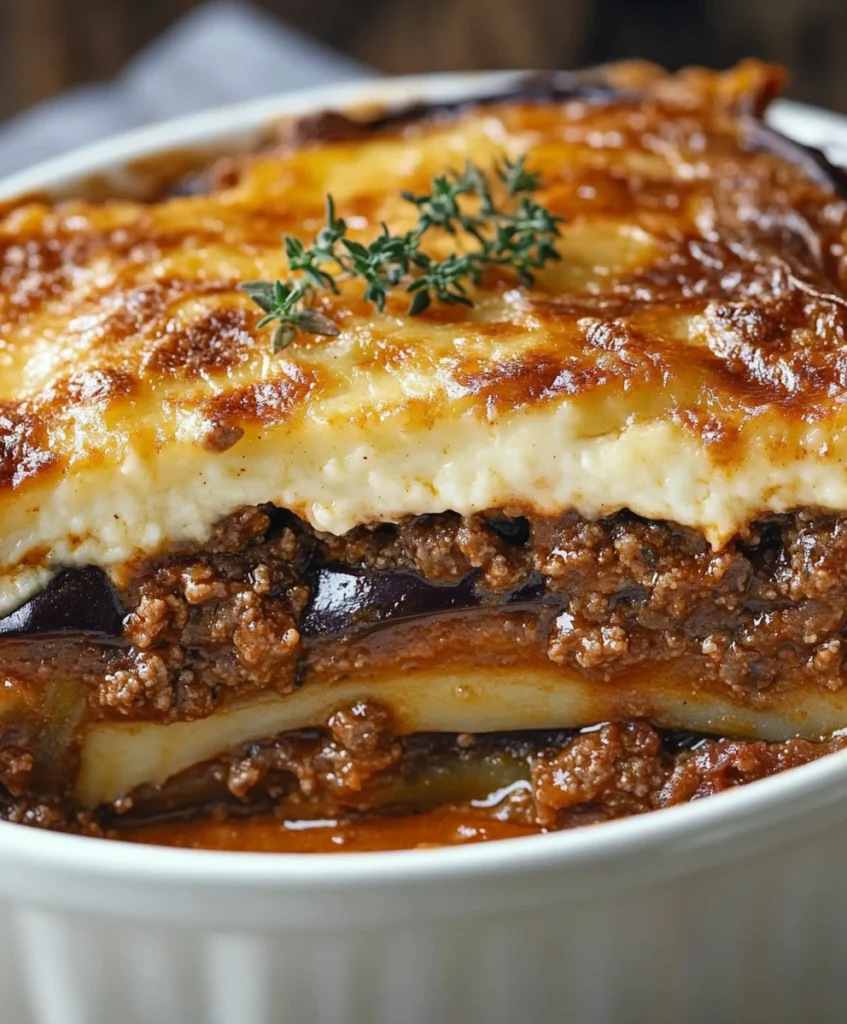 Outrageously Delicious Greek Moussaka