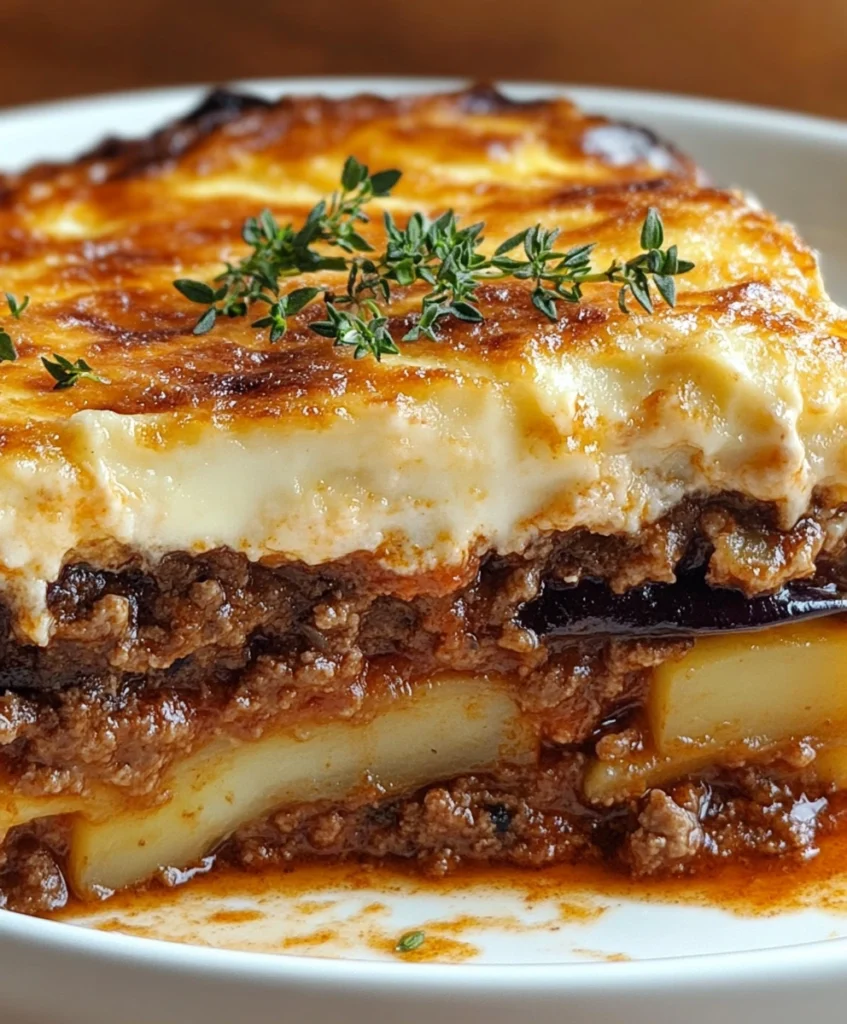 Outrageously Delicious Greek Moussaka