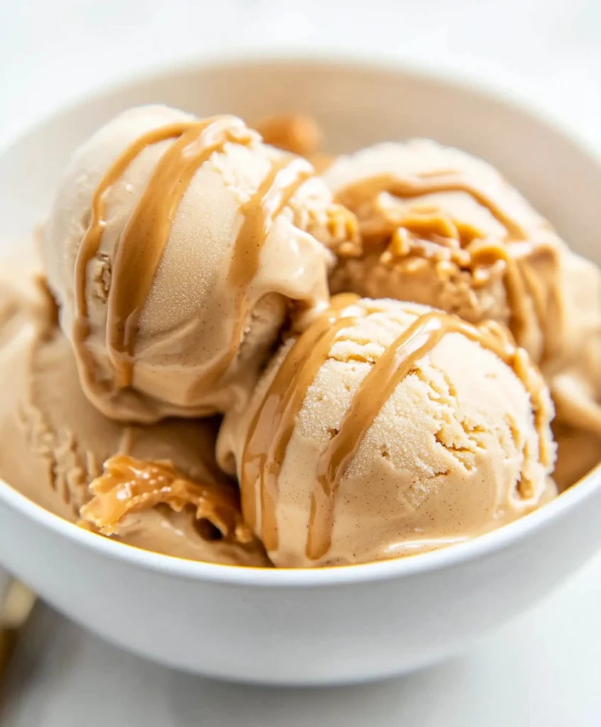 Peanut Butter Greek Frozen Yogurt