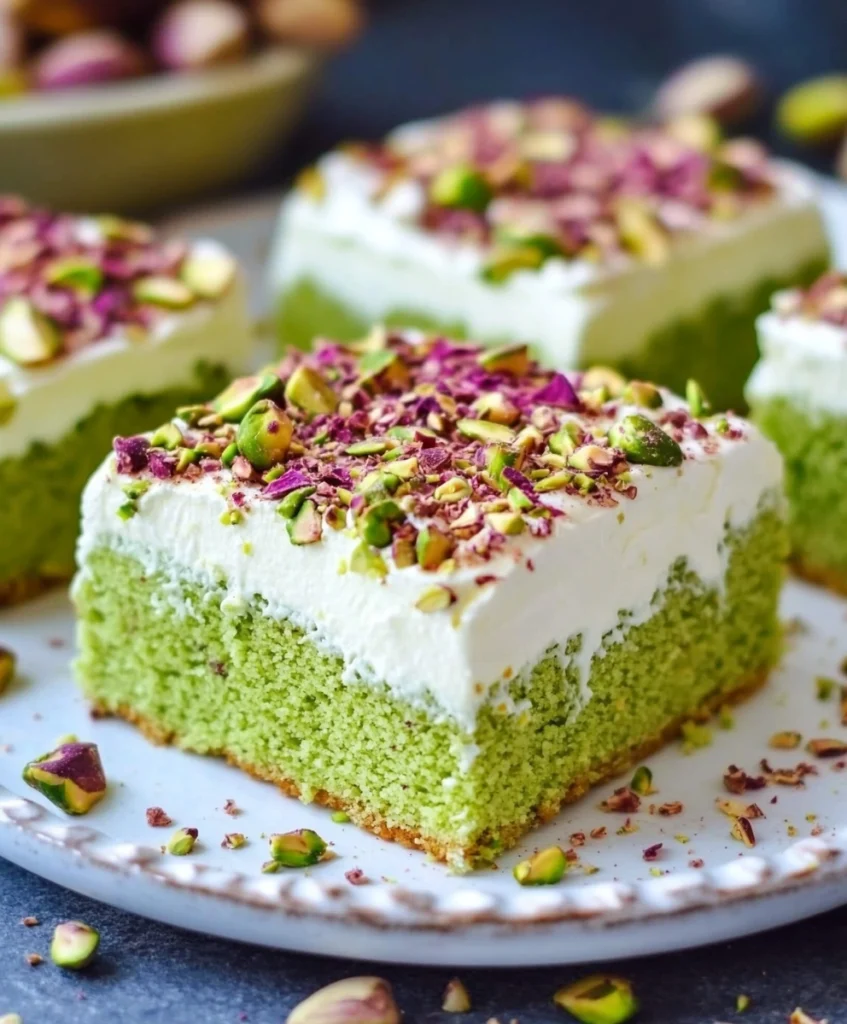 Pistachio Milk Cake