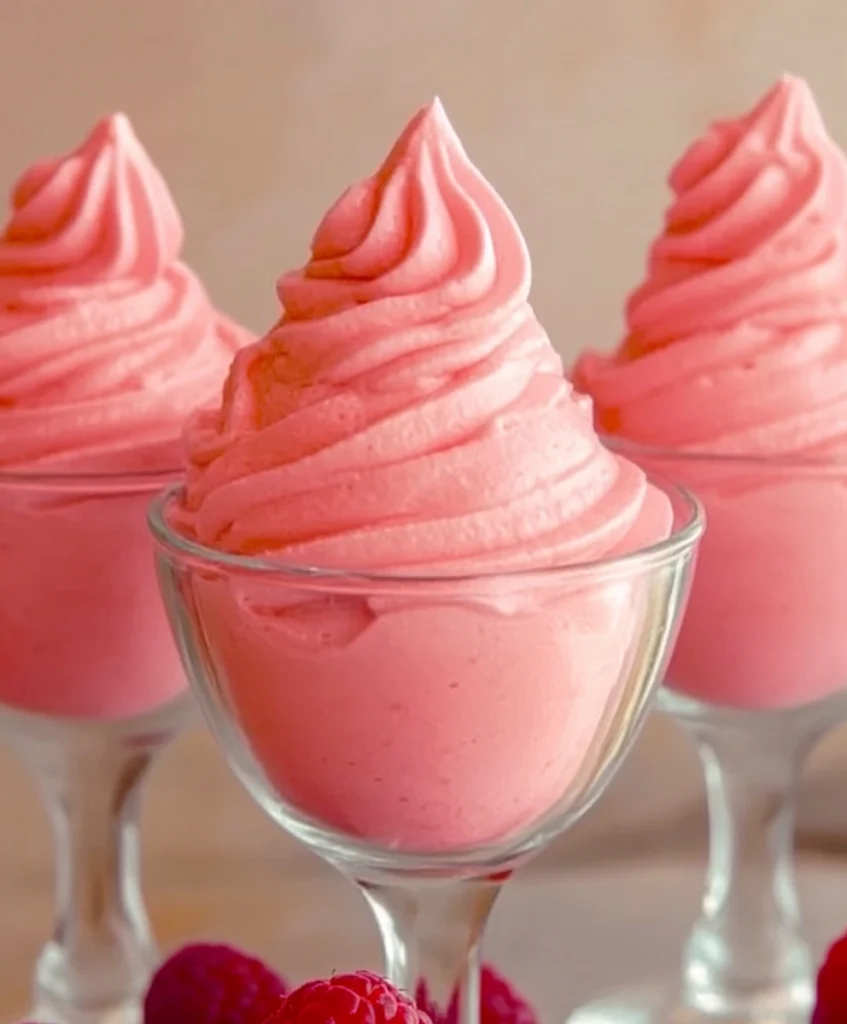 Raspberry Mousse