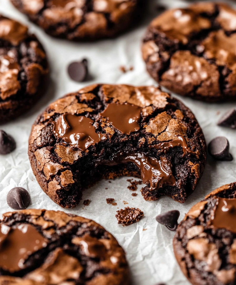 The best Fudgy Chewy Brookies