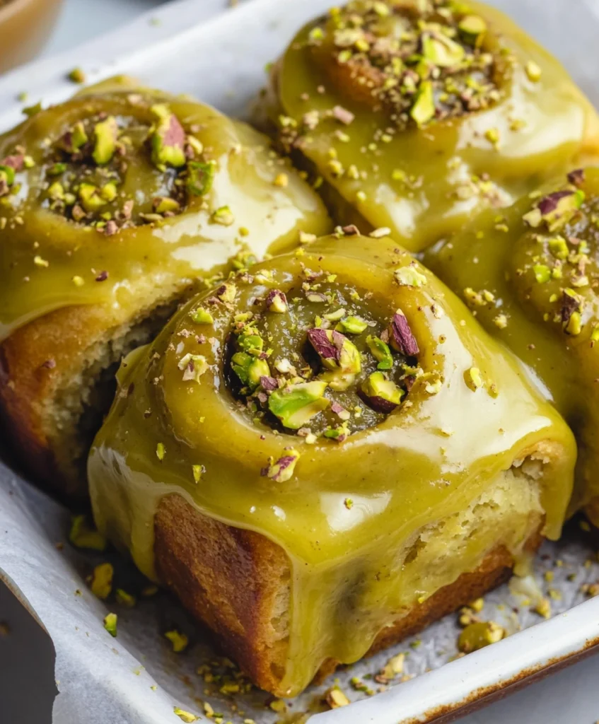 Vegan Pistachio Rolls