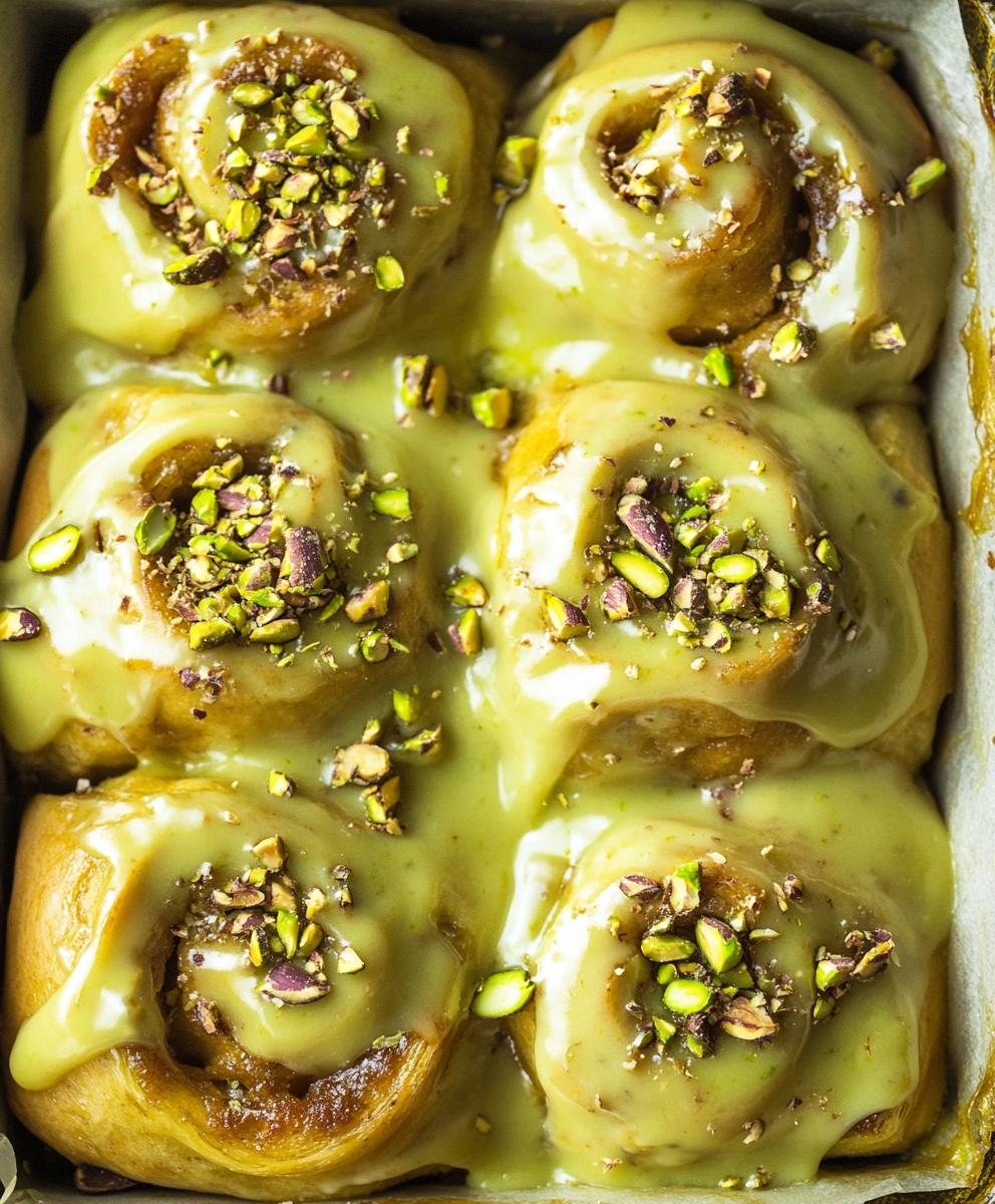 Vegan Pistachio Rolls