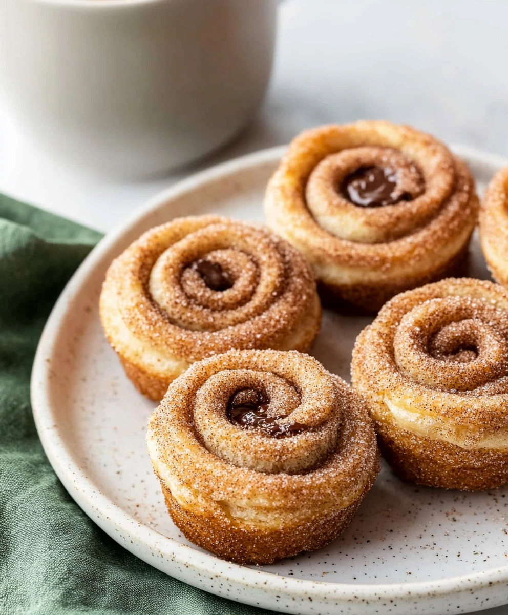 Cinnamon Sugar Cruffins
