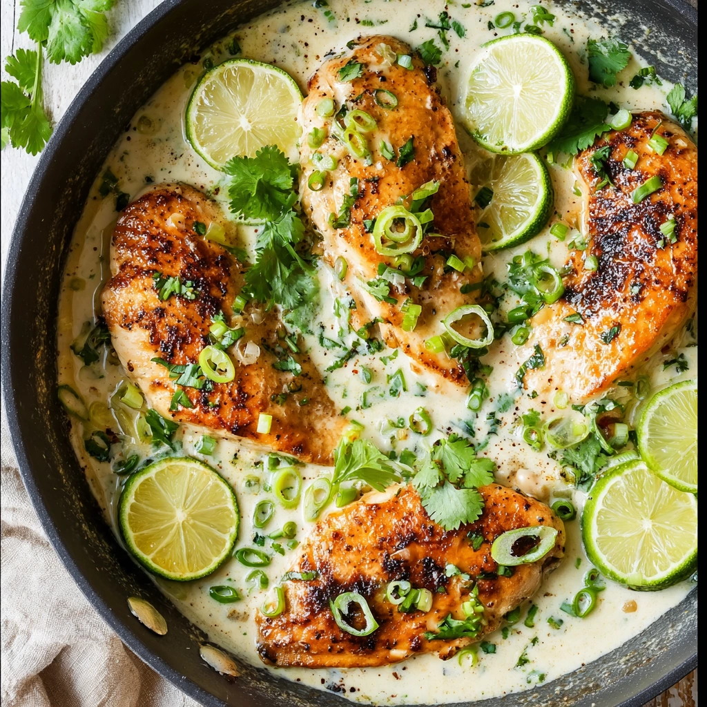 Creamy Coconut Lime Chicken