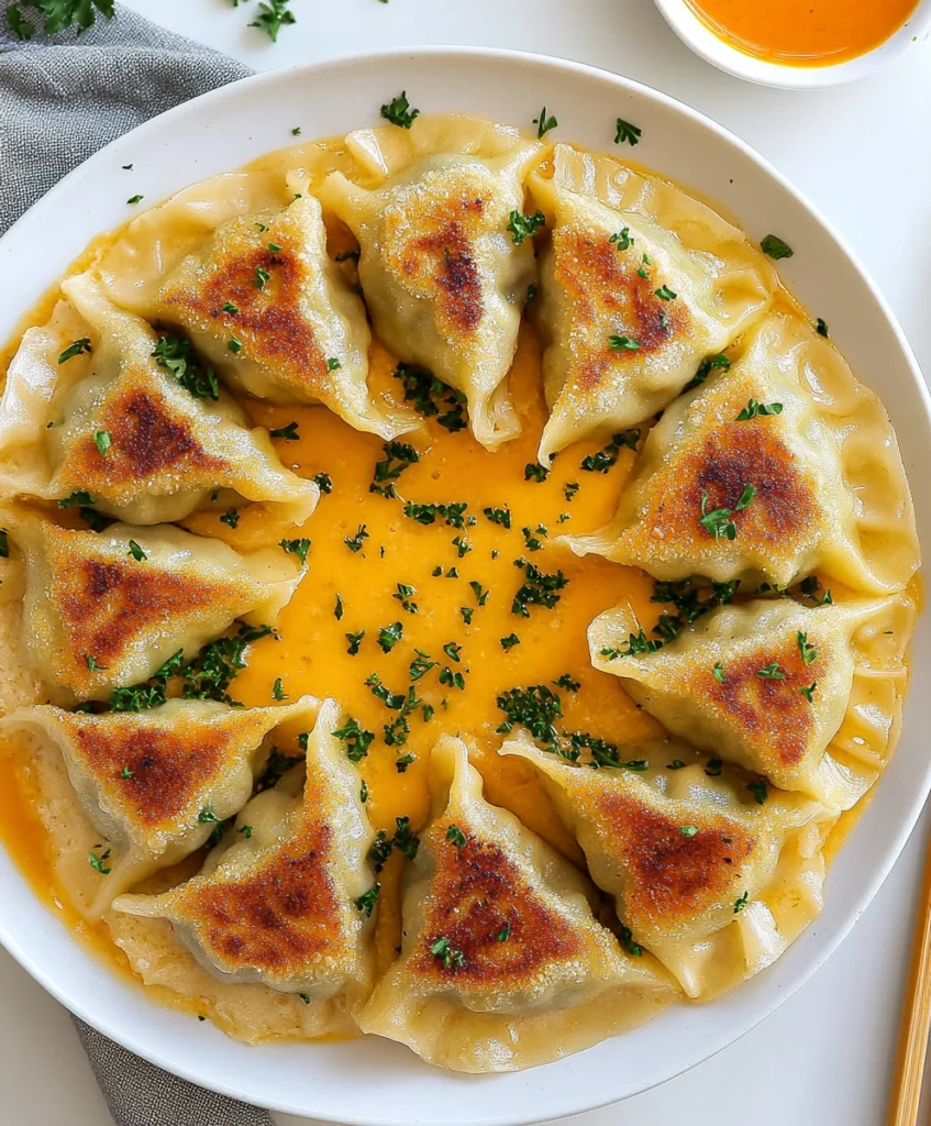 Crispy Cheese Dumplings