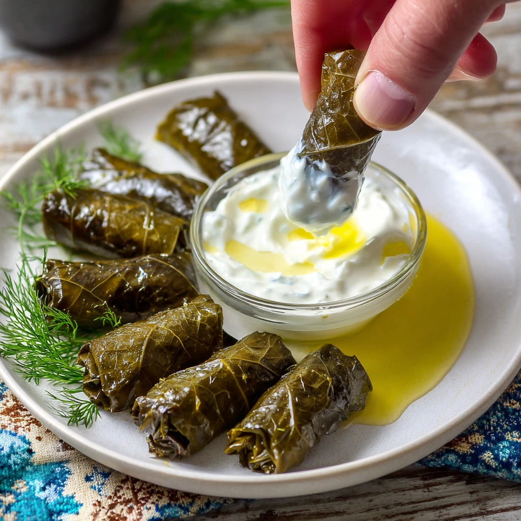 Dolmades (Stuffed Grape Leaves)