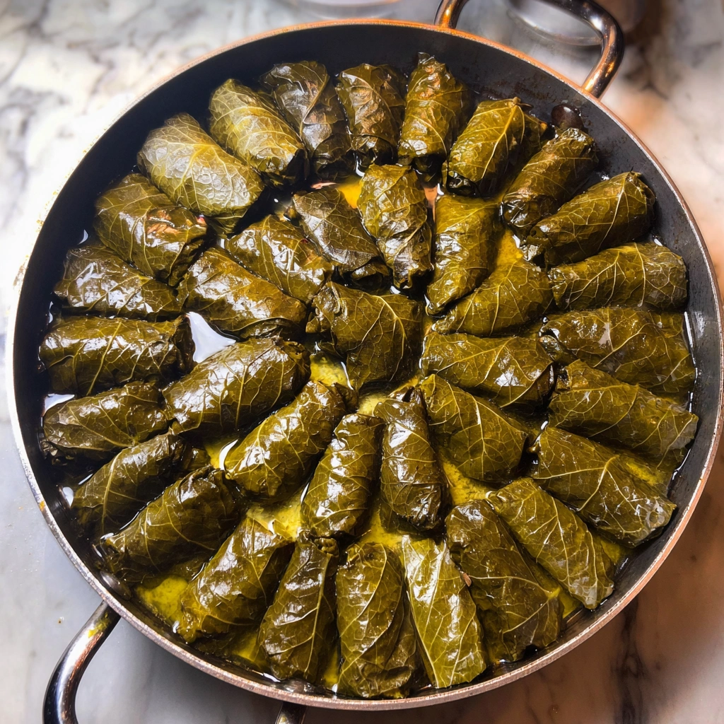 Dolmades (Stuffed Grape Leaves)