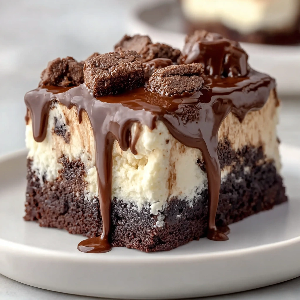 Frozen Brownie Ice Cream Cake