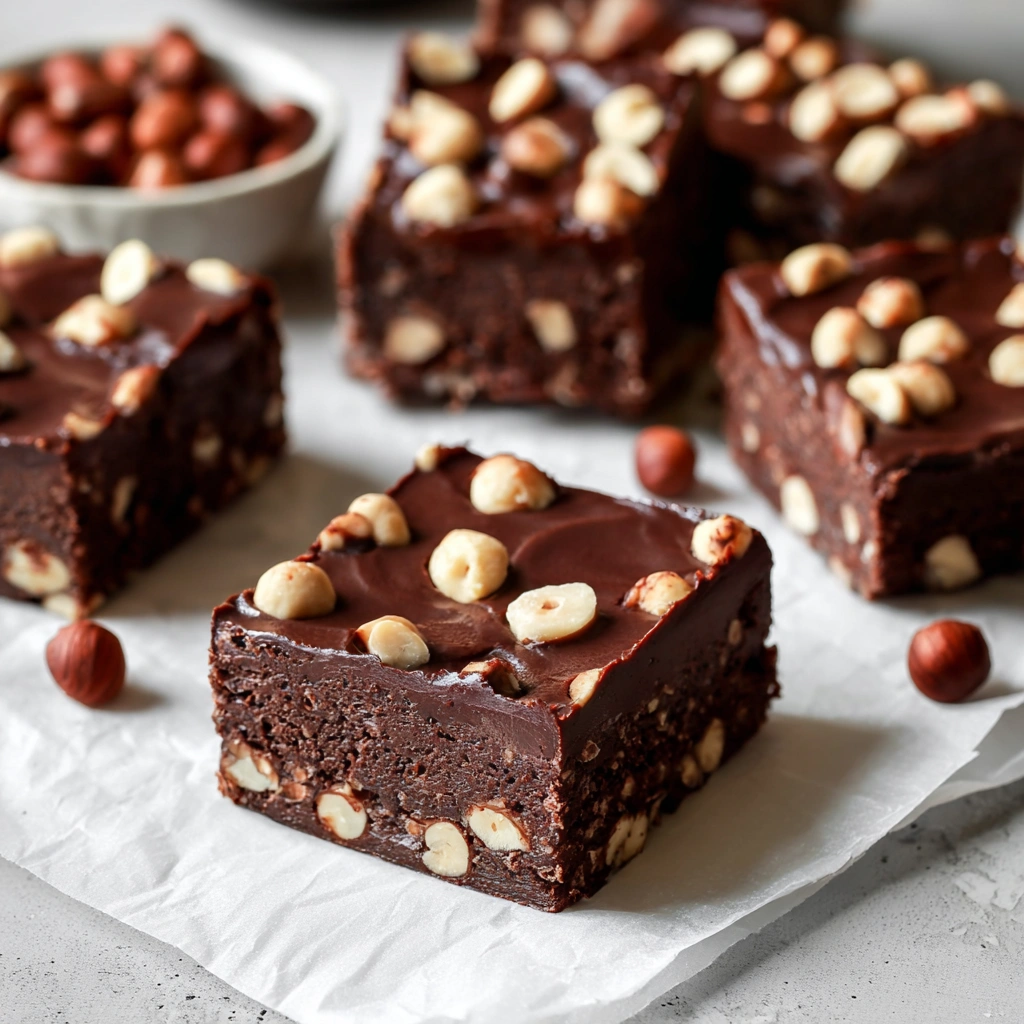Hazelnut Chocolate Protein Bars