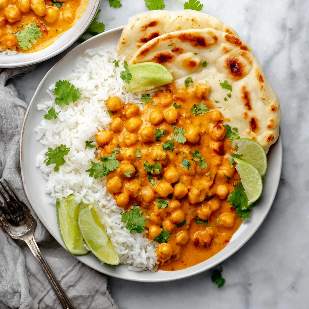 Indian Butter Chickpeas