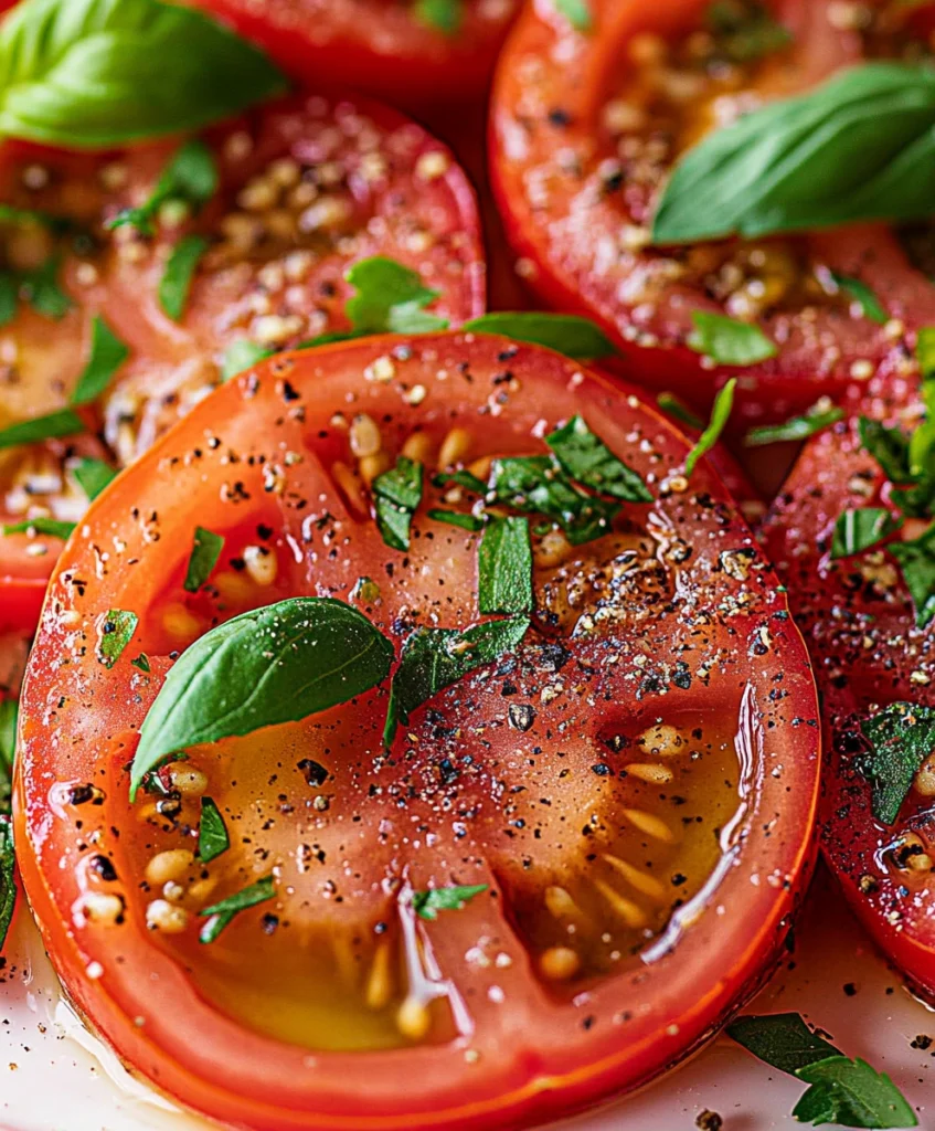Marinated Tomatoes