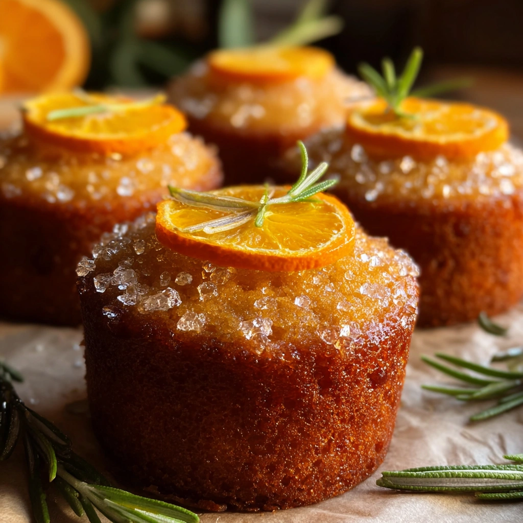 Orange Ginger Honey Cakes
