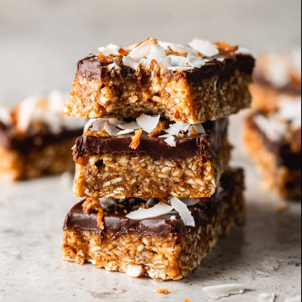 Toasted Coconut Date Bars